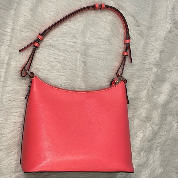 Dooney & Bourke 2 pc Saffiano Hobo & Wristlet - Picture 3 of 14